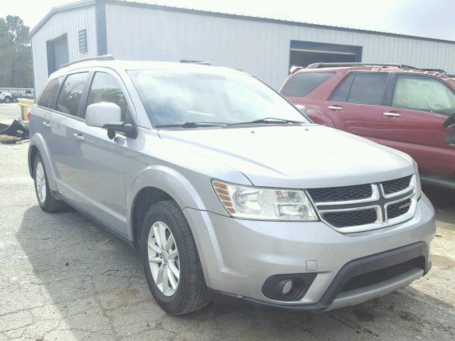 3C4PDCBG4FT637080 - 2015 DODGE JOURNEY SX SILVER photo 1