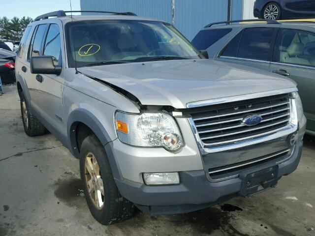 1FMEU73E36UA32576 - 2006 FORD EXPLORER X SILVER photo 1