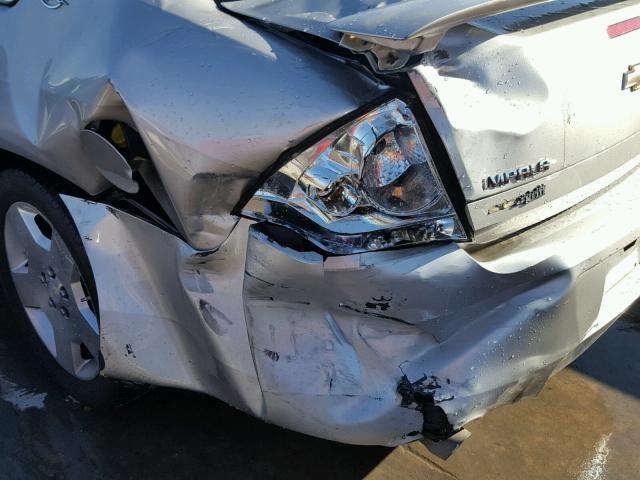 2G1WD58C189125903 - 2008 CHEVROLET IMPALA SUP 银色 照片 9