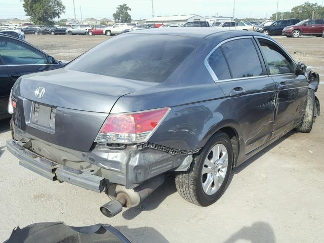 1HGCP26449A164410 - 2009 HONDA ACCORD LXP GRAY photo 4