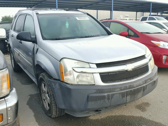 2CNDL23FX56014616 - 2005 CHEVROLET EQUINOX LS SILVER photo 1