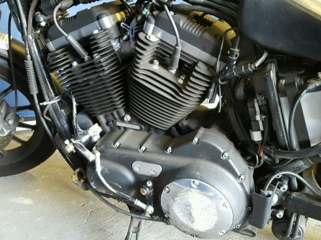 1HD4LE231EC427544 - 2014 HARLEY-DAVIDSON XL883 IRON BLACK photo 7