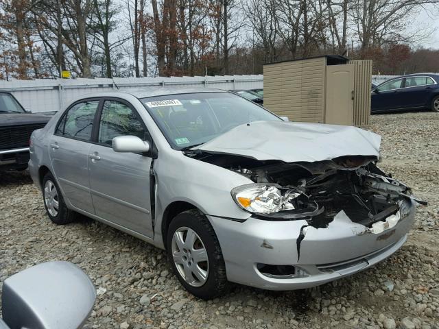 1NXBR32E05Z562405 - 2005 TOYOTA COROLLA CE SILVER photo 1