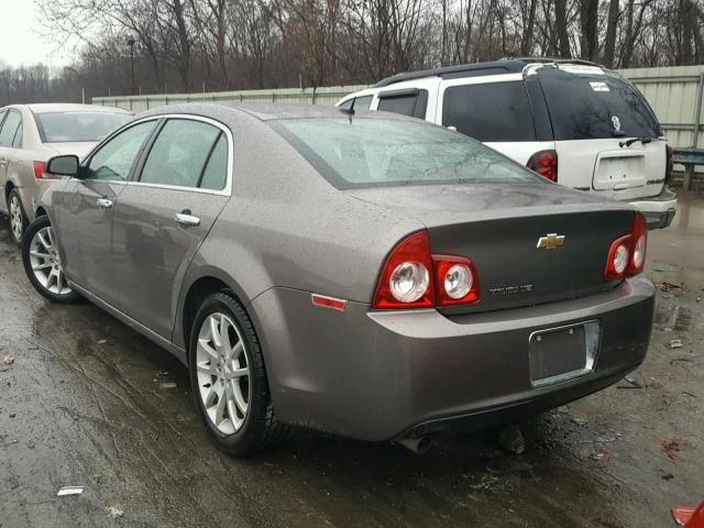 1G1ZE5EB6AF296455 - 2010 CHEVROLET MALIBU LTZ BROWN photo 3