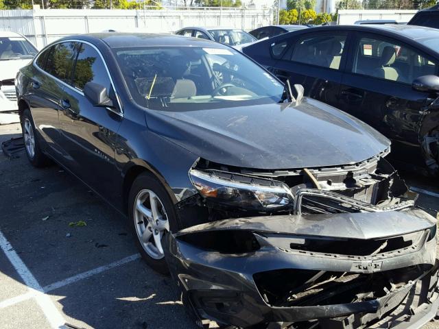 1G1ZB5ST1HF153283 - 2017 CHEVROLET MALIBU LS Boz foto 1