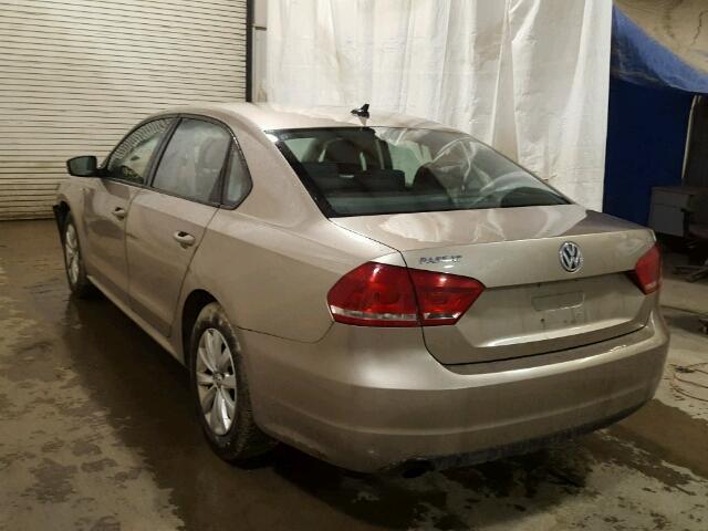 1VWAT7A35FC065637 - 2015 VOLKSWAGEN PASSAT S ოქროსფერი ფოტო 3