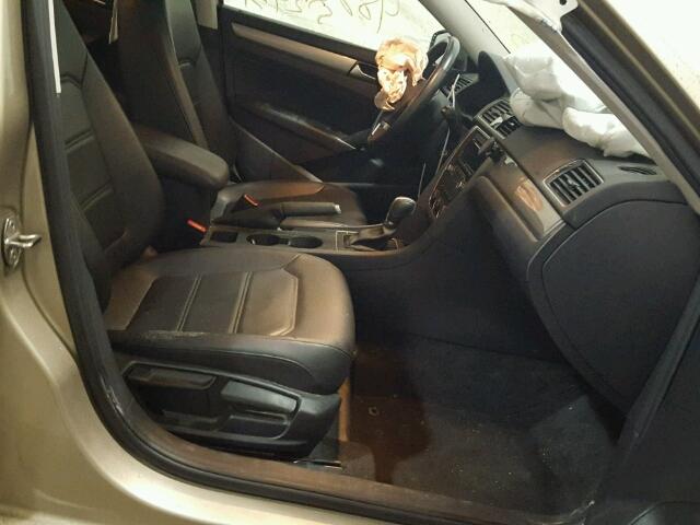 1VWAT7A35FC065637 - 2015 VOLKSWAGEN PASSAT S ოქროსფერი ფოტო 5