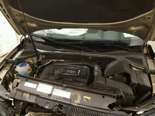 1VWAT7A35FC065637 - 2015 VOLKSWAGEN PASSAT S ოქროსფერი ფოტო 7