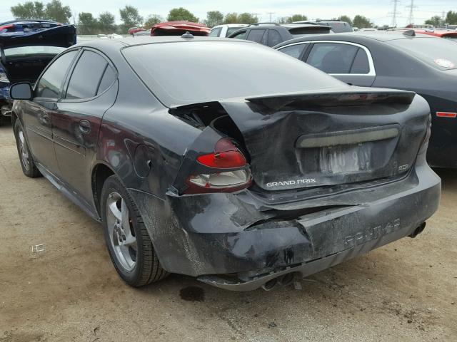 2G2WR524241198396 - 2004 PONTIAC GRAND PRIX BLACK photo 3