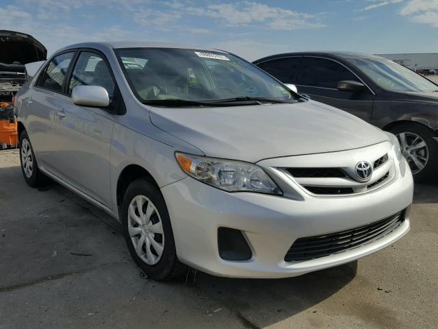 2T1BU4EE7BC742025 - 2011 TOYOTA COROLLA BA SILVER photo 1