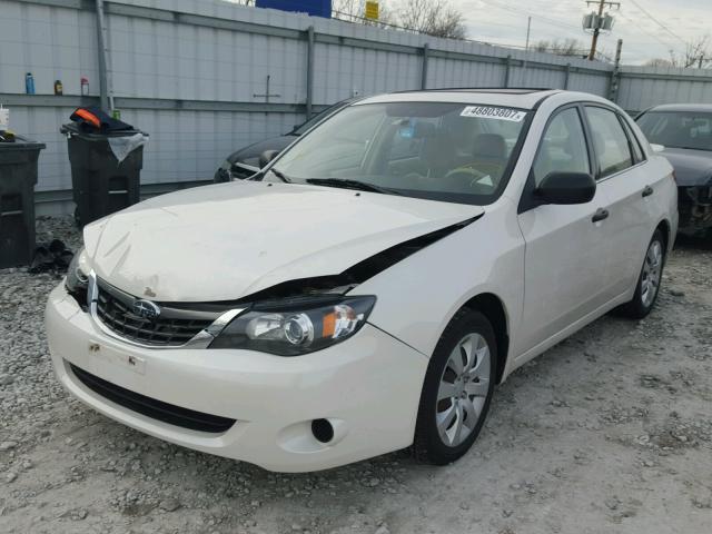 JF1GE61628H505885 - 2008 SUBARU IMPREZA 2. WHITE photo 2