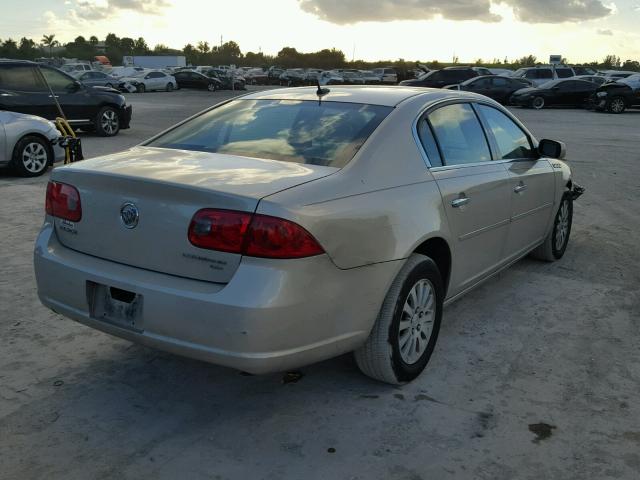 1G4HP57268U206099 - 2008 BUICK LUCERNE CX BEIGE photo 4