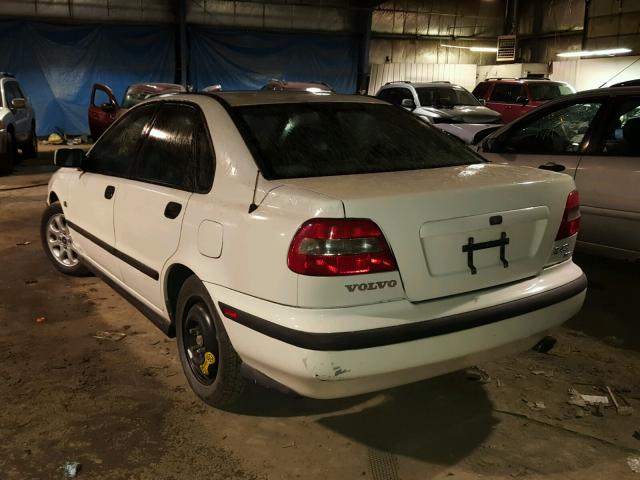 YV1VS2550YF450136 - 2000 VOLVO S40 WHITE photo 3