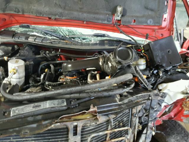 1GTDT13W92K195795 - 2002 GMC SONOMA RED photo 7