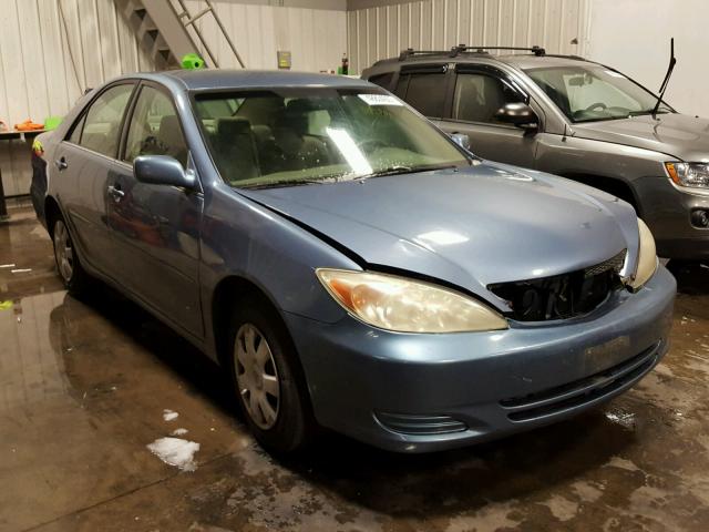 4T1BE32K62U579464 - 2002 TOYOTA CAMRY LE BLUE photo 1