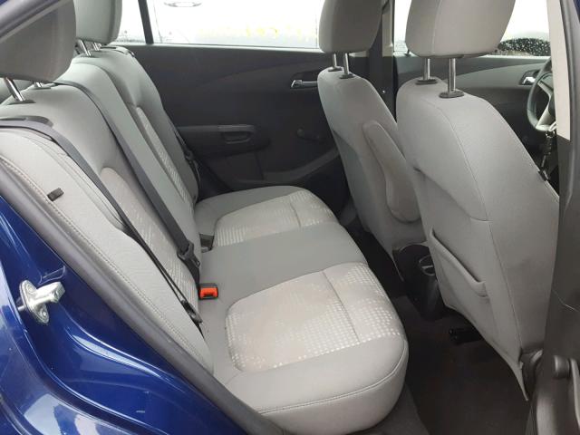 1G1JA5SH4C4225707 - 2012 CHEVROLET SONIC LS 蓝色 照片 6