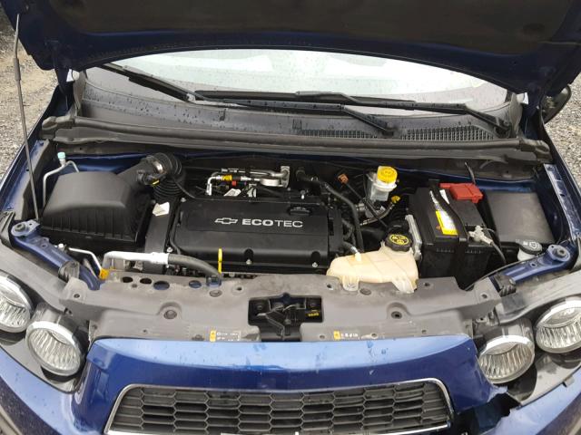 1G1JA5SH4C4225707 - 2012 CHEVROLET SONIC LS 蓝色 照片 7