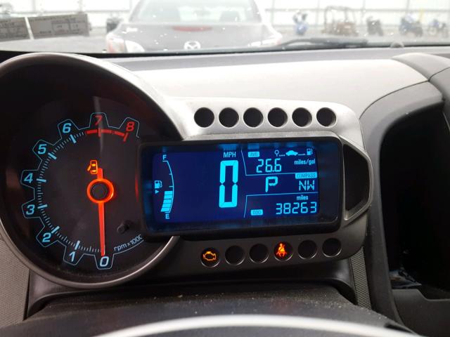 1G1JA5SH4C4225707 - 2012 CHEVROLET SONIC LS 蓝色 照片 8