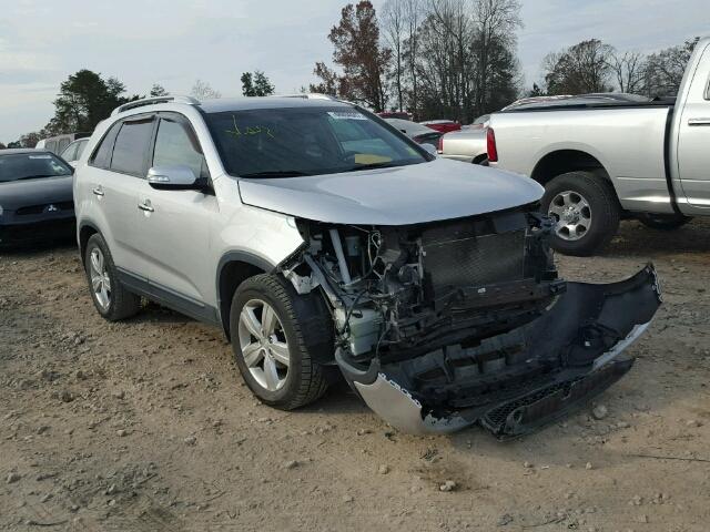 5XYKU3A60DG417037 - 2013 KIA SORENTO EX Gümüş foto 1