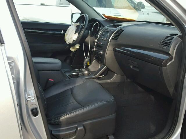 5XYKU3A60DG417037 - 2013 KIA SORENTO EX Gümüş foto 5