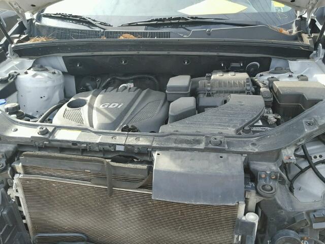 5XYKU3A60DG417037 - 2013 KIA SORENTO EX Gümüş foto 7