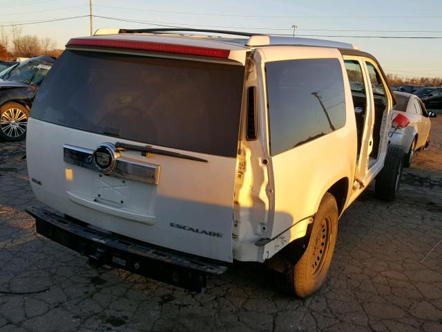 1GYUKJEF0AR184362 - 2010 CADILLAC ESCALADE E WHITE photo 4
