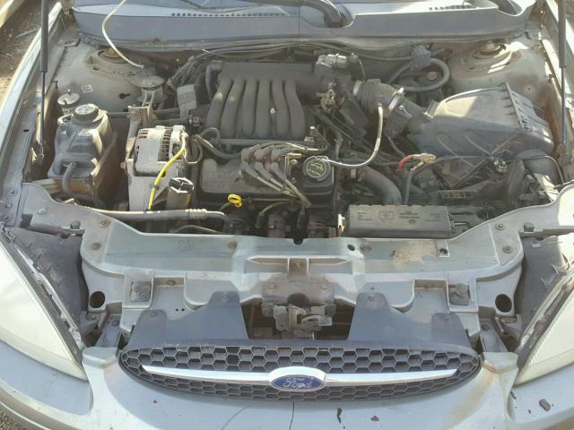 1FAFP55U21A224676 - 2001 FORD TAURUS SES BEIGE photo 7