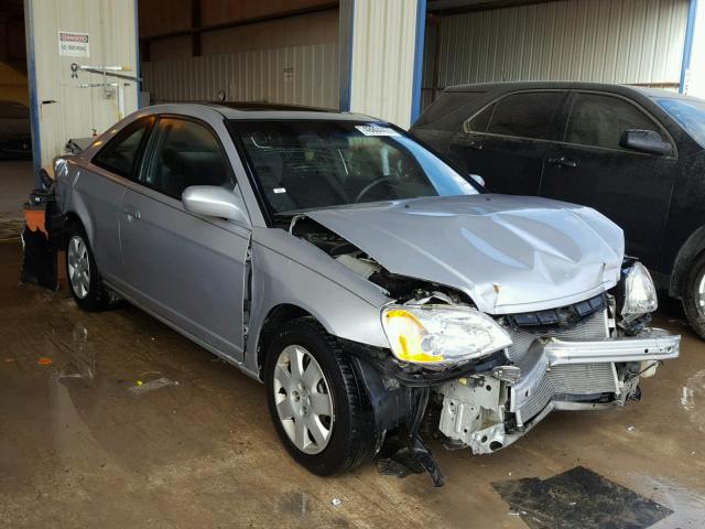 1HGEM22972L060765 - 2002 HONDA CIVIC EX ვერცხლისფერი ფოტო 1