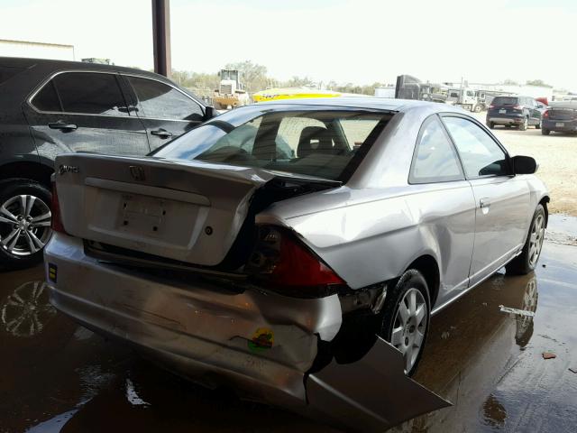 1HGEM22972L060765 - 2002 HONDA CIVIC EX SILVER photo 4