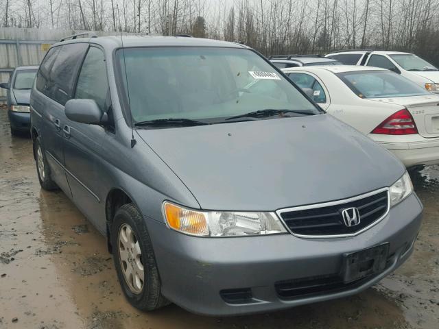 5FNRL18952B024581 - 2002 HONDA ODYSSEY EX GRAY photo 1