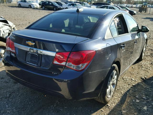 1G1PA5SG8F7112900 - 2015 CHEVROLET CRUZE LS BLUE photo 4