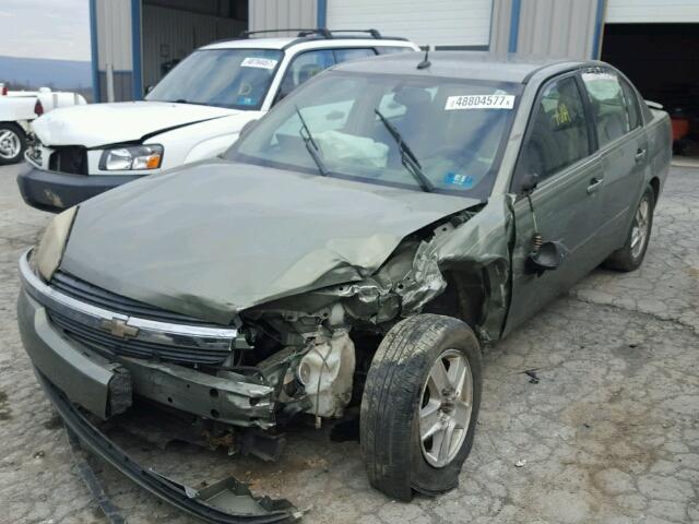 1G1ZT54804F238969 - 2004 CHEVROLET MALIBU LS მწვანე ფოტო 2