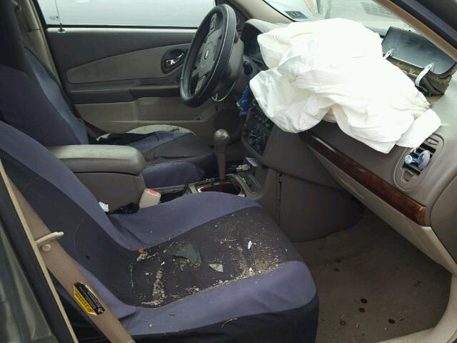 1G1ZT54804F238969 - 2004 CHEVROLET MALIBU LS მწვანე ფოტო 5