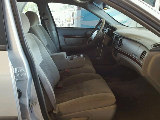 2G1WF55E049377426 - 2004 CHEVROLET IMPALA GRAY photo 5