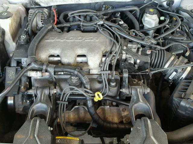 2G1WF55E049377426 - 2004 CHEVROLET IMPALA GRAY photo 7