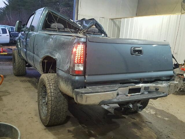 1GCHK29D56E164824 - 2006 CHEVROLET SILVERADO BLUE photo 3