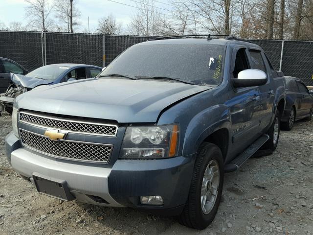 3GNFK12348G109559 - 2008 CHEVROLET AVALANCHE GRAY photo 2