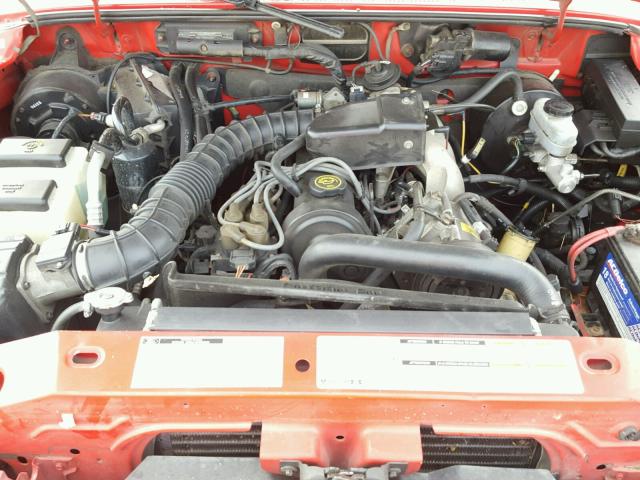 1FTYR10CXXTA54424 - 1999 FORD RANGER RED photo 7