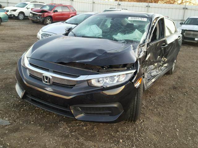 19XFC2F79GE090087 - 2016 HONDA CIVIC EX შავი ფოტო 2