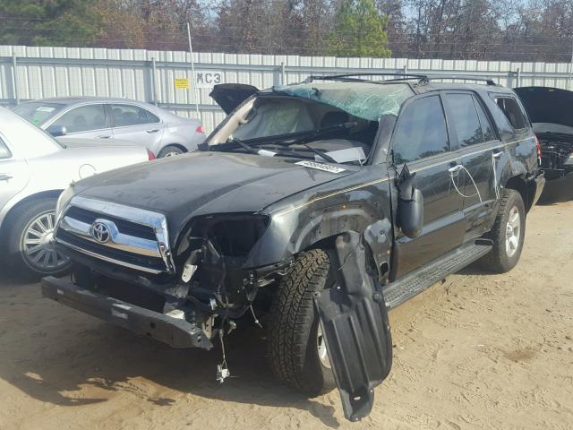 JTEZU14R478071929 - 2007 TOYOTA 4RUNNER SR BLACK photo 2