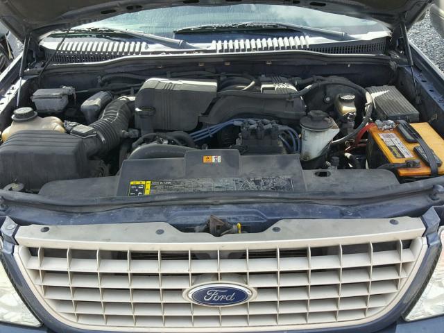 1FMZU74K33ZA35837 - 2003 FORD EXPLORER E BLUE photo 7