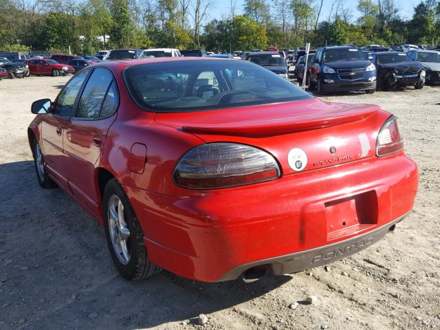 1G2WP52KXYF140975 - 2000 PONTIAC GRAND PRIX Қызыл фото 3
