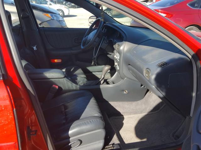 1G2WP52KXYF140975 - 2000 PONTIAC GRAND PRIX Қызыл фото 5