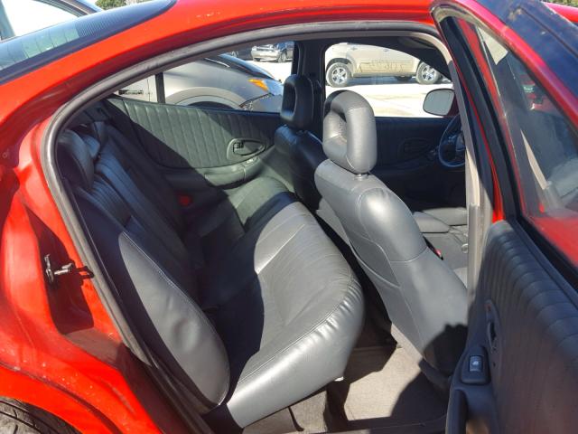 1G2WP52KXYF140975 - 2000 PONTIAC GRAND PRIX Қызыл фото 6