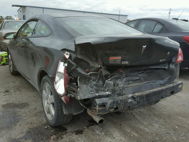 1G2ZH17NX84176425 - 2008 PONTIAC G6 GT BLACK photo 3