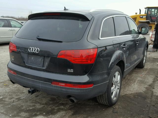 WA1BY74L97D055218 - 2007 AUDI Q7 3.6 QUA BLACK photo 4