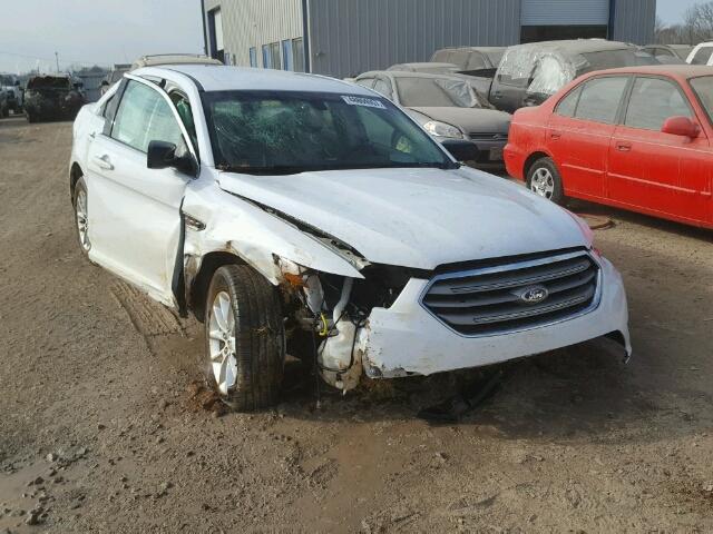 1FAHP2D82EG138363 - 2014 FORD TAURUS SE WHITE photo 1