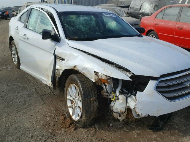 1FAHP2D82EG138363 - 2014 FORD TAURUS SE WHITE photo 9