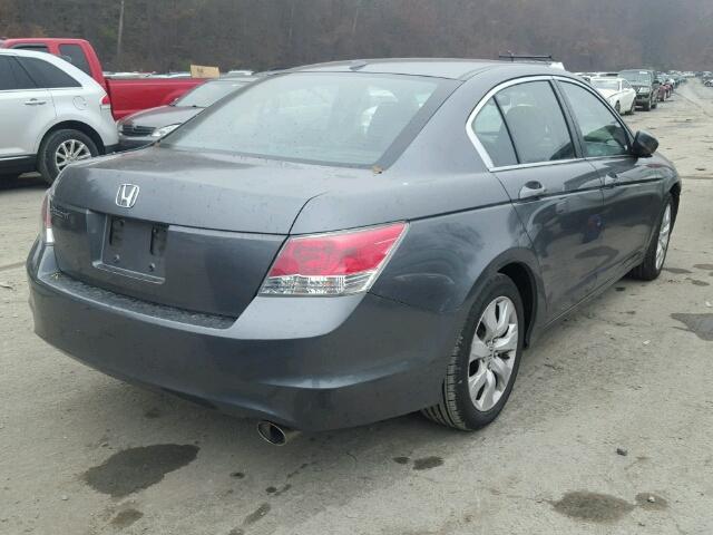 1HGCP2F81AA072551 - 2010 HONDA ACCORD EXL GRAY photo 4