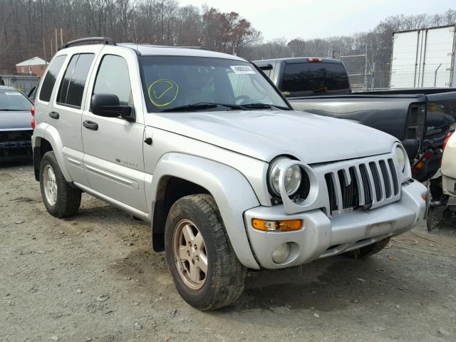 1J4GL58K02W264807 - 2002 JEEP LIBERTY LI SILVER photo 1